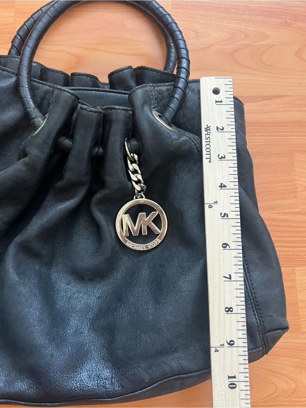 Michael Kors Leather Hobo Bag